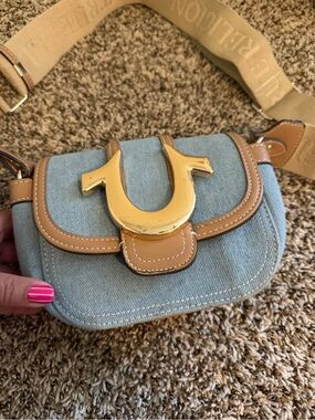 True Religion Denim Crossbody Bag